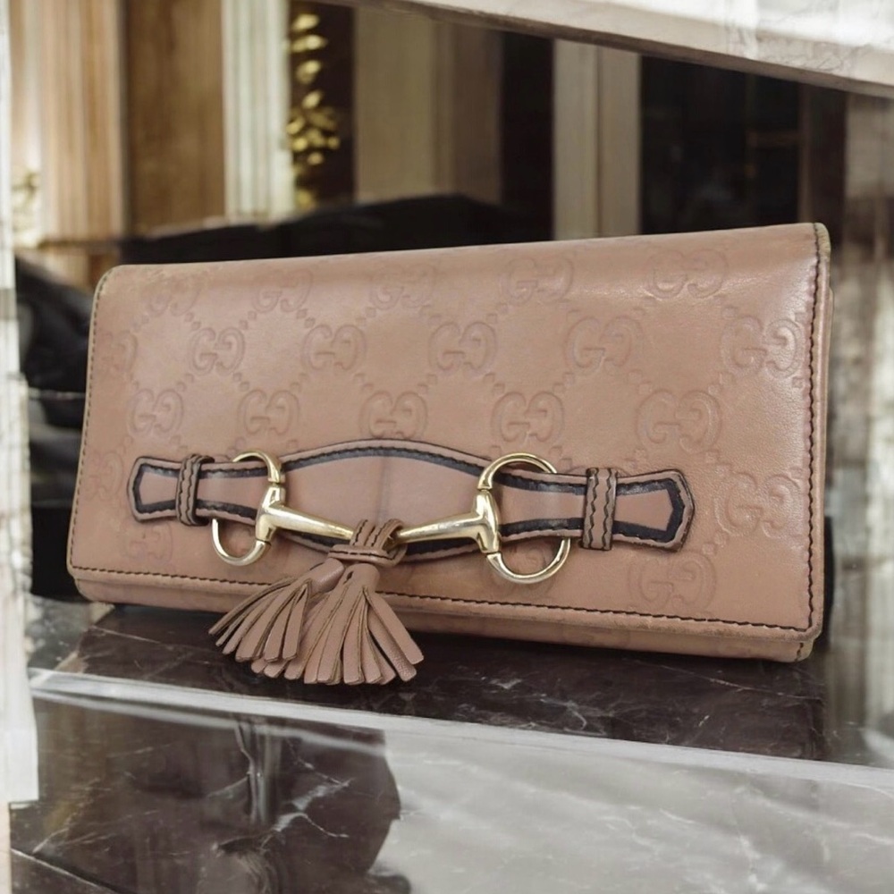 GUCCI Guccissima Leather Wallet on Chain π - Picture 7 of 16